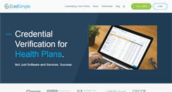 Desktop Screenshot of credsimple.com